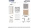 Interior Scheme 1 features white cabinets and brushed nickel hardware plus vinyl and carpet flooring at 7456 Michelle Rd, Rocky Mount, NC 27803