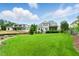 Expansive backyard featuring a well-manicured lawn and lush landscaping, perfect for outdoor entertaining at 77 Ruffed Grouse, Chapel Hill, NC 27517