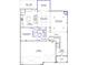 First-floor plan featuring a kitchen, dining room, Gathering room, guest bedroom, and garage, offering a functional layout at 85 Guardian St, Youngsville, NC 27596