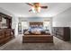 Bright bedroom with a comfortable bed and matching dressers creating a cohesive design at 119 Tadworth Ct, Mebane, NC 27302