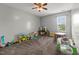 Large, bright playroom with ample space for activities and play at 119 Tadworth Ct, Mebane, NC 27302
