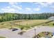 Overhead view of a green area, showcasing a soccer field at 1428 Wrenn Rd, Durham, NC 27703