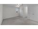 Neutral bedroom featuring neutral carpeting and a double closet at 280 Phillips Rd, Selma, NC 27576