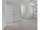 Bedroom featuring neutral carpeting, an overhead fan and a closet at 280 Phillips Rd, Selma, NC 27576