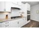 Modern kitchen with stainless steel appliances, sleek countertops, and stylish fixtures at 512 Courtship Cv, Durham, NC 27703