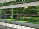 A backyard view through the window at 78 Phil Johnson Rd, Sanford, NC 27330