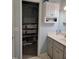 Bathroom features a walk in closet and storage cabinet at 78 Phil Johnson Rd, Sanford, NC 27330