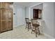 Cozy bar area with seating, perfect for casual dining or entertaining in the kitchen at 835 Pearleman Teague Rd, Siler City, NC 27344