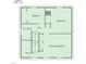 Floor plan of the second floor features bedrooms, full bathrooms, hall, and primary bedroom at 113 Fox Run, Henderson, NC 27536