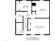 A detailed floor plan of the property's second floor, highlighting room dimensions and layout at 113 Fox Run, Henderson, NC 27536