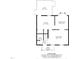 A detailed floor plan of the property's first floor, highlighting room dimensions and layout at 113 Fox Run, Henderson, NC 27536