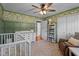 Bright and airy Bedroom featuring a crib, changing table, and ample storage at 12082 Nc 42, Fuquay Varina, NC 27526