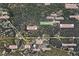 Aerial view of 128 Castlewood Dr. with nearby amenities in Cary, NC at 128 Castlewood Dr, Cary, NC 27511