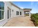 Open back patio offers a blank canvas for outdoor entertaining, boasting potential for customization at 1319 Richfield Oaks Dr, Fuquay Varina, NC 27526