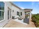 Back patio with comfortable seating, outdoor furniture, and stylish design for relaxation at 1319 Richfield Oaks Dr, Fuquay Varina, NC 27526