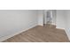 Empty bedroom with wood-look flooring at 1319 Richfield Oaks Dr, Fuquay Varina, NC 27526