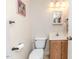 Cozy bathroom featuring neutral colors and modern fixtures, creating a clean and functional space at 1605 Goldsboro Ave, Sanford, NC 27330