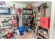 Functional storage room filled with tools and equipment, providing ample space for organization at 1605 Goldsboro Ave, Sanford, NC 27330