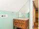 Bathroom with a wooden vanity, mirror, and granite countertop at 2819 Russell Mcpherson Rd, Burlington, NC 27215