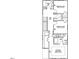 Second-floor plan showcasing bedrooms, bathrooms, a laundry room, and a walk-in closet at 344 White Oak Garden Way # 224, Garner, NC 27529