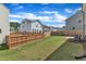 A fenced backyard provides privacy for outdoor enjoyment at 3505 Triad Ct, Raleigh, NC 27604