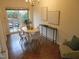 Dining room with modern furniture and natural light at 3738 Jamestown Cir, Raleigh, NC 27609