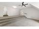 Expansive bonus room with carpet, stairs, and recessed lighting at 4211 Norman Ridge Ln, Raleigh, NC 27613
