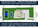 Smart farm modern farmhouse plan with a pool, basketball court, and 3 car garage at 518 Heater Dr # B, Cary, NC 27511