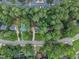 Aerial view of a neighborhood featuring homes nestled among lush trees, offering a sense of community and natural beauty at 7917 Featherstone Dr, Raleigh, NC 27615