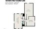 Second floor plan featuring the primary bedroom, bath, and additional bedroom at 108 High St, Carrboro, NC 27510
