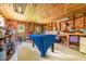 Interior of the shed with wood walls, workbench, and plenty of storage space at 108 High St, Carrboro, NC 27510