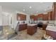 Spacious kitchen with stainless steel appliances, granite countertops, and center island at 120 Misty Grove Trail Trl, Franklinton, NC 27525