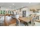 Beautiful living space with dining room, living room, and kitchen - great for entertaining guests at 2055 Eva Pearl Dr, Apex, NC 27502