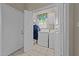 Functional laundry room with modern washer and dryer units and ample storage space at 2637 S Nc 87, Graham, NC 27253
