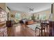 Expansive main bedroom with hardwood floors, decorative rugs, and abundant natural light at 2637 S Nc 87, Graham, NC 27253