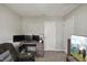 Office space featuring an expansive desk and gray chair at 3101 Riverbrooke Dr, Raleigh, NC 27610