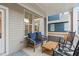 Cozy porch with seating, perfect for enjoying the outdoors at 3310 Mission Olive Pl, New Hill, NC 27562