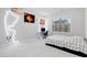 Well-lit bedroom adorned with custom LED lighting, and a comfortable bed at 333 Natsam Woods Way, Wake Forest, NC 27587