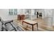 Bright and open living space featuring modern finishes, a dining area, and access to a gourmet kitchen at 333 Natsam Woods Way, Wake Forest, NC 27587