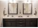 Bathroom featuring a double vanity with granite countertops at 440 Bramble Ln, Clayton, NC 27527