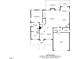 Detailed floor plan of the first floor layout at 52 Summit Overlook Dr, Clayton, NC 27527