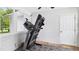 Sun room with a view of the yard features a treadmill at 5309 Meadow Field Dr, Mebane, NC 27302