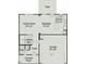 Detailed first-floor plan showcasing the Gathering room, breakfast area, kitchen, and garage at 62 Gray Pine Way, Sanford, NC 27332