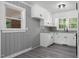 Inviting kitchen with modern finishes and ample cabinet space at 813 Burton St, Rocky Mount, NC 27803