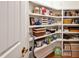 Organized pantry with shelving, ample storage space, and a convenient layout at 84307 Winslow, Chapel Hill, NC 27517