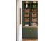 Charming built-in shelving unit with woven baskets and elegant storage at 1113 Mordecai Dr, Raleigh, NC 27604