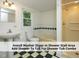 Bathroom with a sink, toilet, tub, and shower at 1410 Shawnee St, Durham, NC 27701