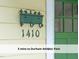 View of the house number - 5 mins to Durham Athletic Park at 1410 Shawnee St, Durham, NC 27701