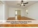 Spacious open floor plan with hardwood floors, ideal for living and dining at 1410 Shawnee St, Durham, NC 27701