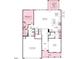 Layout of the first floor featuring bedrooms, dining, gathering room, and garage at 147 Rivulet Ct, Cary, NC 27519